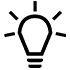 Icon Glühbirne